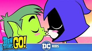 Teen Titans Go in Italiano  Il primo bacio di Corvina  DC Kids [upl. by Aliban]