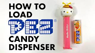 Watch amp Learn How To Refill amp Load PEZ Candy Dispenser [upl. by Viv]