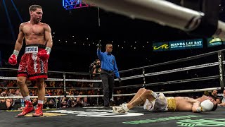 Danny Garcia finishes Brandon Rios in 2018 KO of the Year [upl. by Catina]