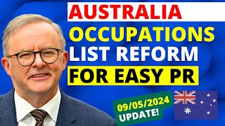 Australia Skilled Occupation List Reform 2024  Australia Skilled Occupation List [upl. by Telford446]