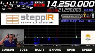 W7HU Alex 20 meters SteppIR PreppIR DIPOLE [upl. by Kenney]