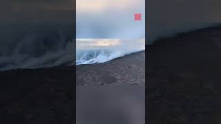 Hawaii Volcano Update Videos Show Eruption From Close Up And Space [upl. by Atte]