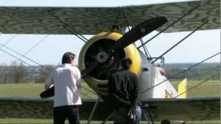 Sopwith 1B2 Strutter first flight [upl. by Cappello315]