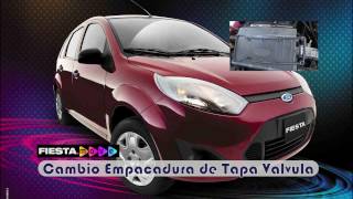 Como Cambiar Empacadura de Tapa Valvula de Ford Fiesta [upl. by Adnovahs]