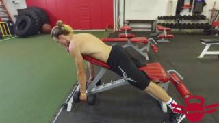 INCLINE BENCH SHRUGS [upl. by Brinn]