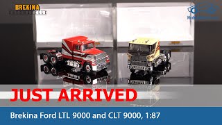 Brekina  Just Arrived 187 Ford LTL 9000 and CLT 9000 [upl. by Eelnyl422]