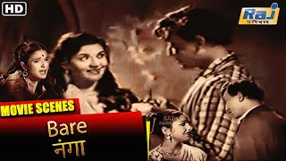 Bare Movie Scenes  Blockbuster Hit Hindi Movie  Kishore Sahu  Kamini Kaushal Raj Pariwar [upl. by Howes]