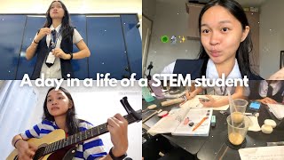 A day in a life of a STEM student🧫🔬📑✨ [upl. by Llerrud313]