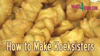 How to Make Koeksisters  South Africas Favorite Sweet Pastry  Yummy South African Snacks [upl. by Aym]