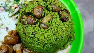 Mushroom Donne Biryani Bangalore special Tamil [upl. by Ynohta]