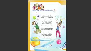 English Song 5th Grade Unit 1 Hello Song Time  MEB Publishing [upl. by Enyamart]