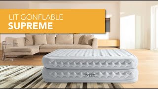 Matelas gonflable SUPREME  INTEX [upl. by Ahseya]