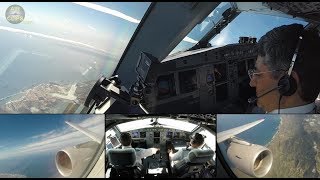 Worlds BEST Airbus A320 ULTIMATE COCKPIT MOVIE KasselTenerife AirClips full flight series [upl. by Anidene]