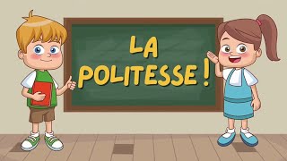 🌈 Apprendre La Politesse 💖 Chanson et Comptines bébé maternelle [upl. by Neelram]