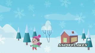 Snowflakes  Kids Songs and Nursery Rhymes  Super Simple Songs [upl. by Htrahddis320]