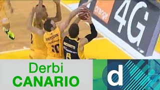 Derbi canario en la Liga ACB rivalidad cordial [upl. by Leavy]