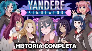 Yandere Simulator 1980s Mode Historia Completa Español  Final Canon Rank S [upl. by Aliber989]