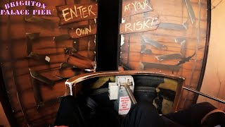 Horror Hotel on ride POV Brighton palace pier [upl. by Marina379]