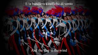 quotInno alla Virgo Fidelisquot  Italian Carabinieri Song  English Subtitles [upl. by Dana]