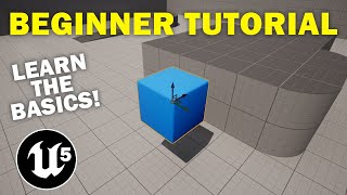 Unreal Engine 5 Beginner Tutorial  Getting Started 2022 [upl. by Oalsecnew]