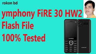 Symphony FiRE 30 HW2 MT6261 Flash File 100 Tested [upl. by Sidonia847]