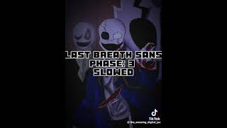 Sans last breath phase 3 theme slowed reverb [upl. by Nonie]