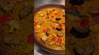 making paella 🥘 behindthescene videoshort HighSpeedDining [upl. by Ajit]