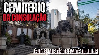 Conheça O Cemitério Da Consolação O Mais Antigo E Famoso  SP [upl. by Pentheam458]