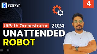 How to Provision Unattended Robot in UiPath Orchestrator  UiPath Unattended Robot [upl. by Refynnej]