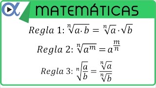 Leyes de los radicales [upl. by Powers635]