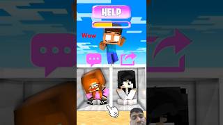 Help Baby Herobrine Choose Sadako or Aphmau shortsvideo shorts aphmau hipspica peepso captain [upl. by Borer]