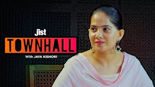 किस से इतना डर गई थीं Jaya Kishori की Police में FIR दर्ज करवानी पड़ी  Jist Townhall [upl. by Dietsche]