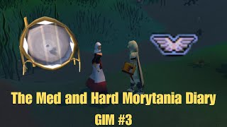 Preparing for Barrows  Med and hard Morytania Diaries  osrs GIM 3 [upl. by Averir507]