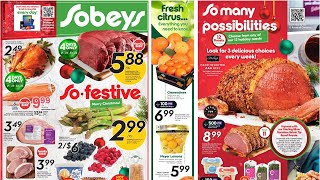 Sobeys Flyer Canada 🇨🇦  December 21  December 27 [upl. by Ennire547]