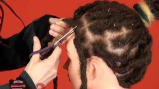 How to Crochet Tighten Human Hair Dreadlocks  DoctoredLockscom [upl. by Verity825]