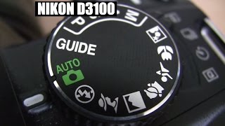 Nikon D3100 DSLR Basic beginner tutorial training Part 1 [upl. by Heady]