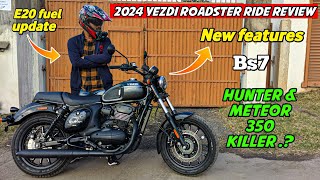 2024 All New Yezdi Roadster Review  Better Than Royal Enfield Hunter amp Meteor 350 [upl. by Acinomaj]