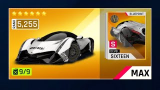 Asphalt 9 Finally MAXING OUT the KING  Devel Sixteen Gold Max Upgrades After the New Update [upl. by Ranna53]