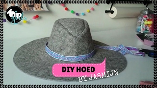 DIY Hoed  KNIPgirls Jasmijn [upl. by Nuyh]