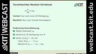 05 Nichtlineare Gleichungssysteme NewtonVerfahren Fixpunktgleichungen [upl. by Mossman]