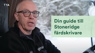 Stoneridge färdskrivare  Utskrift 24 h förare [upl. by Trilbi]