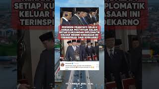 PRESIDEN PRABOWO SELALU KENAKAN PECI HITAM DALAM SETIAP KUNJUNGAN DIPLOMATIK KELUAR NEGERI prabowo [upl. by Hareehahs]