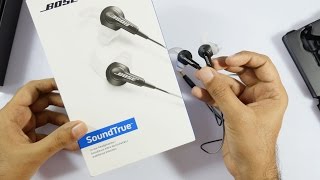 Bose SoundTrue inear Headphone Unboxing [upl. by Arodasi]