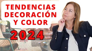 Descubre las tendencias de decoración y diseño de interiores para 2024 🍏 [upl. by Lyrac]