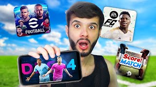 OS 5 MELHORES JOGOS DE FUTEBOL PRA CELULAR [upl. by Agatha]