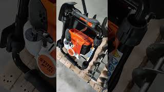 Earth auger STIHL BT 131 start [upl. by Lewendal]