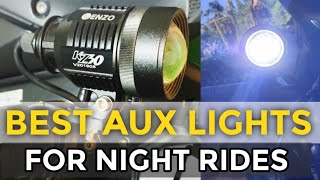 The Best Aux Light for Bikes cars HJG 60W KZ30 AUX lightBajaj dominar 400250 [upl. by Bricker322]