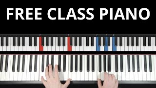 FREE CLASS PIANO  BALLAD  BROKEN  Learn Piano  Easy Piano [upl. by Alleul464]