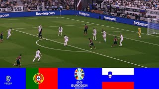 Portugal vs Slovenia  UEFA EURO 2024 ⚽ Full Match Live Highlights Goals ⚽ [upl. by Saudra]