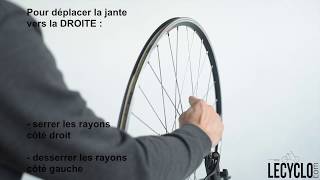 Apprendre à dévoiler une roue vélo [upl. by Jefferson]